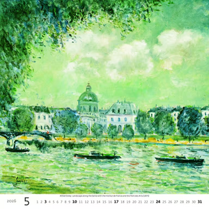 Nástěnný kalendář Impressionism 2026