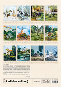 Nástěnný kalendář Ladislav Kulhavý 2026