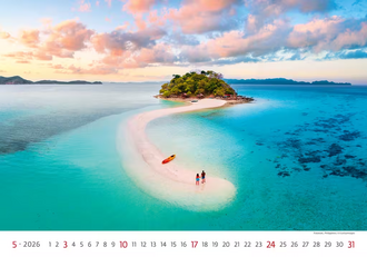 Nástěnný kalendář New Horizons 2026