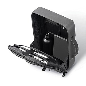 Nedobytný batoh & brašna Bobby Bizz 2.0, šedá/černá