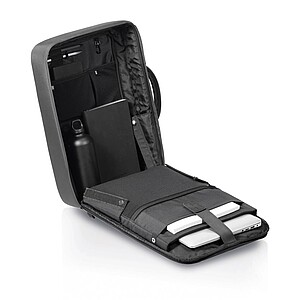 Nedobytný batoh & brašna Bobby Bizz 2.0, šedá/černá