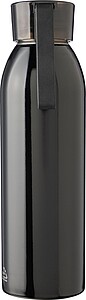 Nerezová lahev 650 ml, černá
