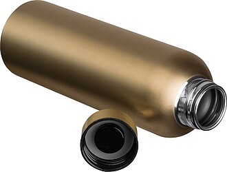 Nerezová láhev 700 ml, zlatá