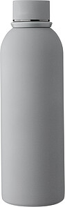 Nerezová láhev s dvojitou stěnou 500 ml, šedá