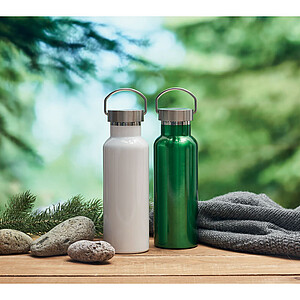 Nerezová termoska, 500ml, bílá