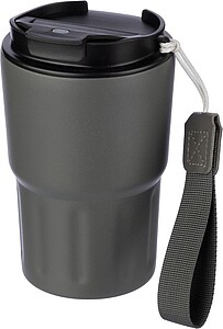 Nerezový dvoustěnný hrnek, 320 ml, šedá