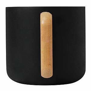 Nerezový hrnek 350 ml, černá