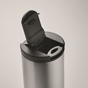 Nerezový termohrnek, 330ml, stříbrný