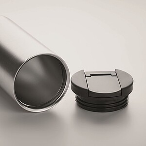 Nerezový termohrnek, 330ml, stříbrný