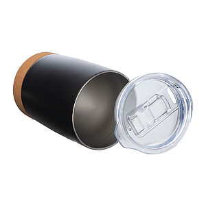 Nerezový termohrnek 350 ml, černá