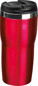 Nerezový termohrnek, 480ml, červený - reklamní předměty