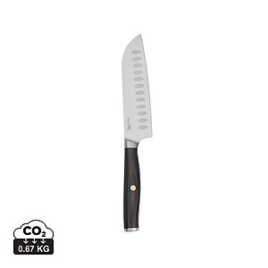 Nůž santoku 14cm z RCS recyklované oceli, černá