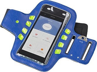 Obal na mobil s páskem na rameno a LED diodami - obal na mobil s vlastním potiskem