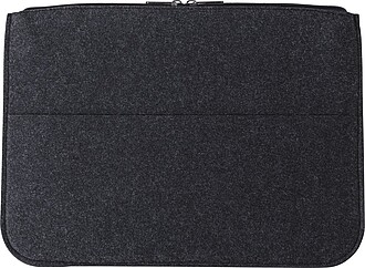 Obal na notebook z RPET plsti, tmavě šedý