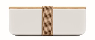 Obědová krabička z PLA, 1000ml, bílá