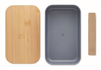 Obědová krabička z PLA, 1000ml, petrolejová