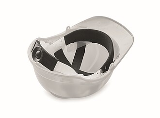 Ochranná přilba z ABS, bílá