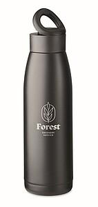 Ohřívací nebo chladící láhev, černá - reklamní předměty