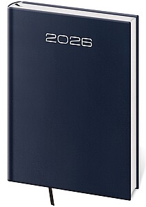 Old Karachi 2026 diář denní A5, modrý - reklamní kalendáře