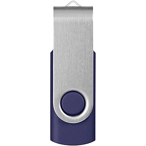 Otočný USB disk 32 GB, královská modrá