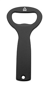 Otvírák na láhve, černá - otvírák s vlastním potiskem