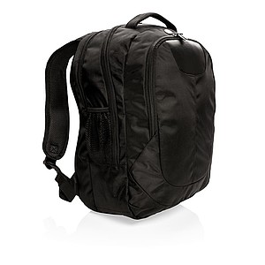 Outdoorový batoh na notebook, černá - batoh s potiskem
