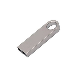 PALOMA Mini USB 2.0 flash disc, kapacita 16 GB, stříbrná barva s potiskem