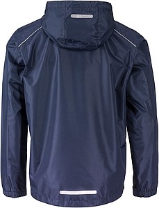 Pánská bunda do deště James & Nicholson RAIN, námořní modrá, L