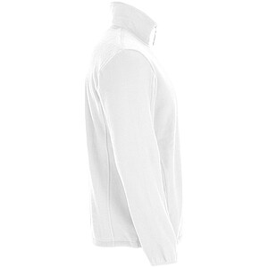 Pánská fleecová celorozepínací bunda, ROLY ARTIC, bílá, vel. S