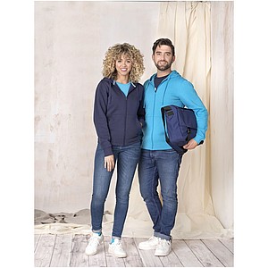 Pánská rozepínací mikina s kapucí Elevate RUBY, tmavě šedá, vel. XL