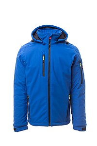 Pánská softshellová bunda PAYPER CREEK PAD ULTRALITE, královská modrá, 4XL - bunda s potiskem