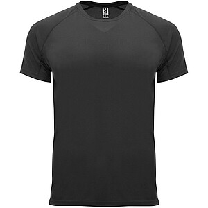 Pánské funkční tričko s krátkým rukávem, ROLY BAHRAIN, černá, vel. M - sportovní trička s vlastním potiskem