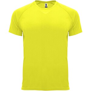 Pánské funkční tričko s krátkým rukávem, ROLY BAHRAIN, zářivě žlutá, vel. S