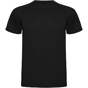 Pánské funkční tričko s krátkým rukávem, ROLY MONTECARLO, černá, vel. S
