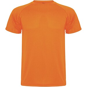 Pánské funkční tričko s krátkým rukávem, ROLY MONTECARLO, oranžová, vel. S