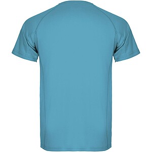 Pánské funkční tričko s krátkým rukávem, ROLY MONTECARLO, tyrkysová, vel. S