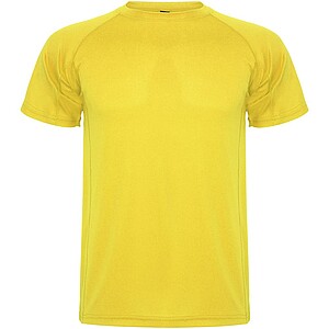 Pánské funkční tričko s krátkým rukávem, ROLY MONTECARLO, žlutá, vel. M