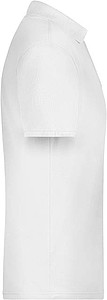 Pánské piqué polo James & Nicholson, bílá, L