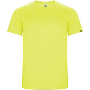 Pánské sportovní tričko s krátkým rukávem, ROLY IMOLA, fluorescenční žlutá, vel. L