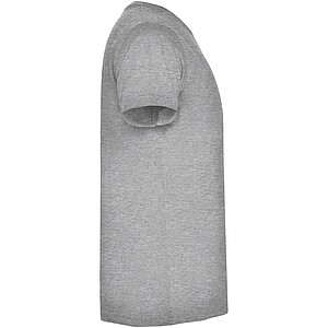 Pánské tričko s krátkým rukávem,výstřih do V, ROLY SAMOYEDO, světle šedá, vel. 2XL