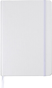 PERISOL Linkovaný zápisník A5, 160 stran z recyklovaného papíru, bílá