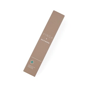 Pero z RCS recyklované nerezové oceli, tmavá béžová