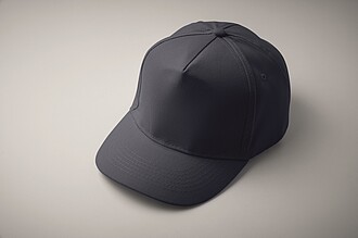 Pětipanelová čepice, tm. námořní modrá