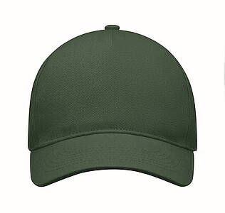 Pětipanelová kšiltovka, tmavě zelená