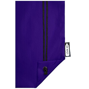 Pevný stahovací batoh z RPET, fialový