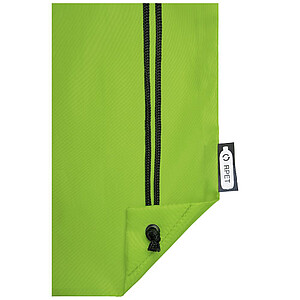 Pevný stahovací batoh z RPET, světle zelený