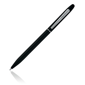 PIERRE CARDIN ADELINE Kovové kuličkové pero se stylusem, černá