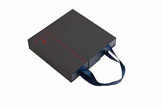 PIERRE CARDIN CHANTAL Sada linkovaného bloku a kuličkového pera v krabičce, tmavě modrá