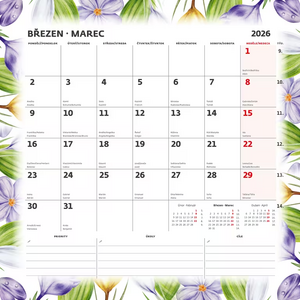 Plánovací kalendář 2026