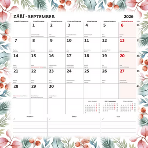 Plánovací kalendář 2026